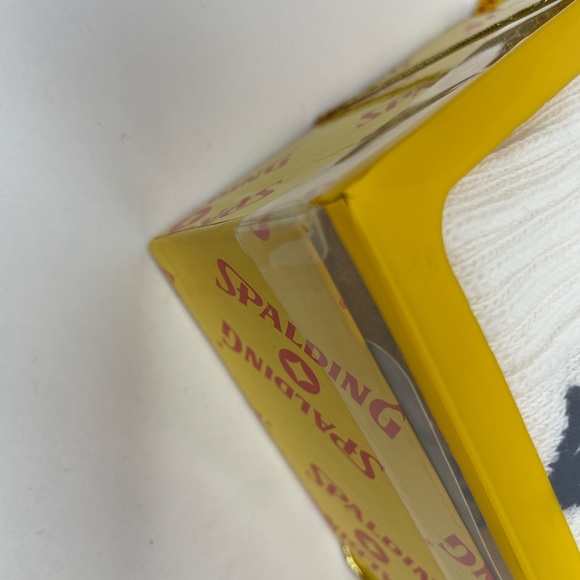 3 Pairs NOS Vintage 70's SPALDING Cuffed Anklet Socks Sz. 9 - 11 In Box - Picture 9 of 11